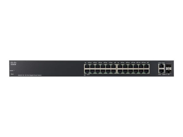 Cisco 220 Series SG220-26 - switch - 26 ports - managed - rack-mou (SG220-26-K9)
