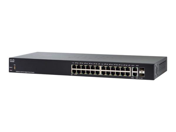 Cisco 250 Series SG250-26P - switch - 26 ports - smart - rack-mou (SG250-26P-K9)