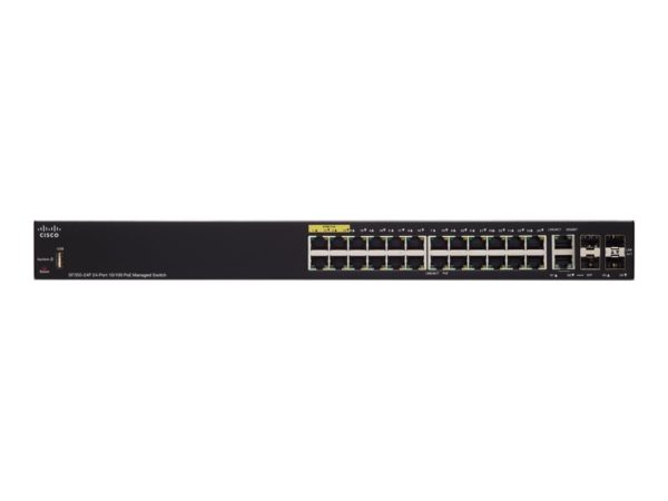 Cisco Small Business SF350-24P - switch - 24 ports - managed - ra (SF350-24P-K9)