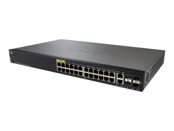 Cisco Small Business SG350-28P - switch - 28 ports - managed  (CIS-SG350-28P-K9)