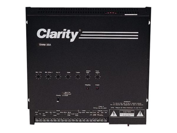 Clarity SWM-35A mixer amplifier - 3-channel (VC-SWM-35A)