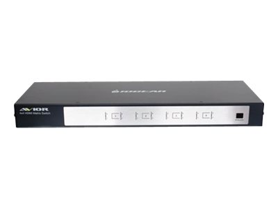 IOGEAR AVIOR GHMS8044 - video/audio switch - 4 ports - rack-mou (AVIOR-GHMS8044)