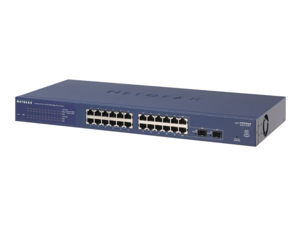 NETGEAR Smart GS724T - V4 - switch - 24 ports - smart - rack (NET-GS724T-400NAS)