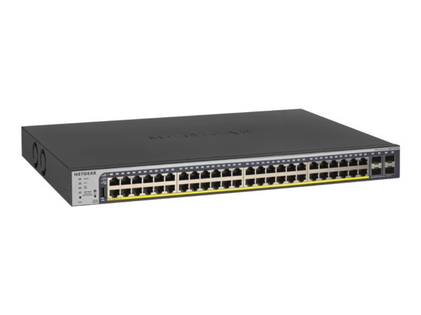 NETGEAR Smart GS752TP - v2 - switch - 48 ports - smart - ra (NET-GS752TP-200NAS)