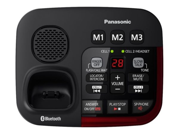Panasonic Link2Cell KX-TGM430B - cordless phone - answering system  (KX-TGM430B)