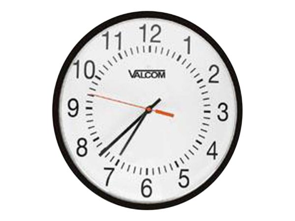 Valcom VIP-A16A - clock - quartz - wall mountable - 16.81 in (VC-VIP-A16A)