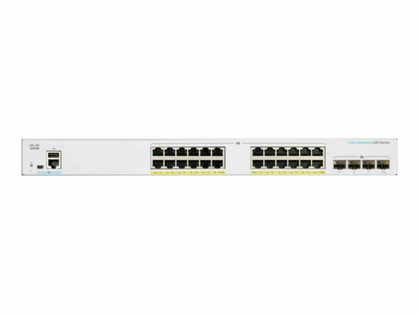 Cisco Business 250 Series CBS250-24T-4X - switch - 24 ports - sm (CBS250-24T-4X)