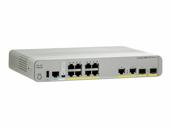 Cisco Catalyst 2960CX-8TC-L - switch - 8 ports - managed - ra (WS-C2960CX-8TC-L)