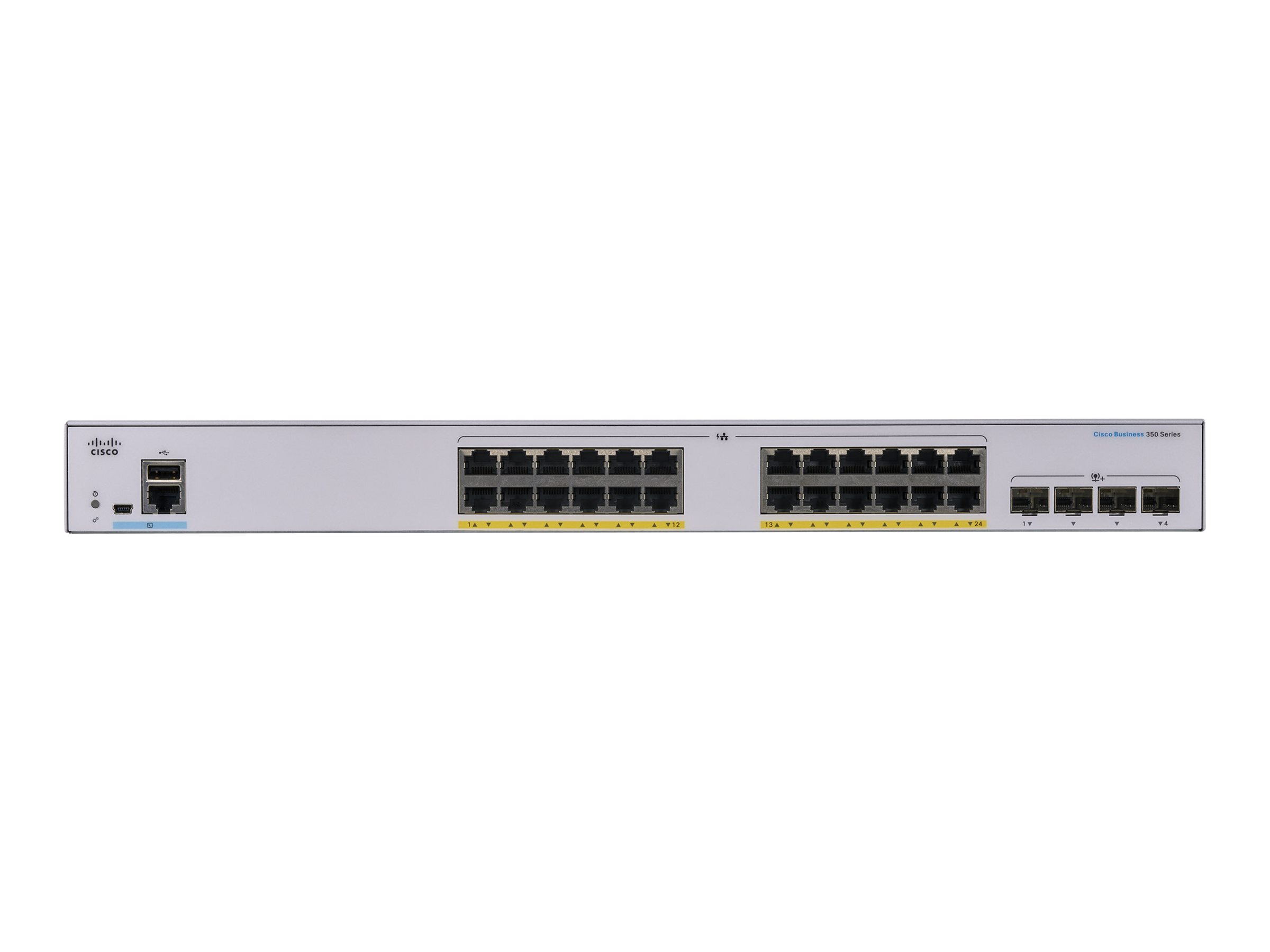 Cisco Business 350 Series 350-24FP-4G - switch - 24 ports - man (CBS350-24FP-4G)