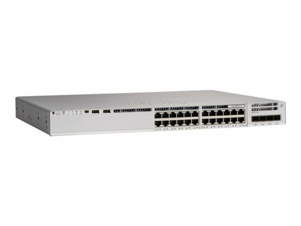 Cisco Catalyst 9200L - Network Essentials - switch - 24 ports  (C9200L-24P-4G-E)