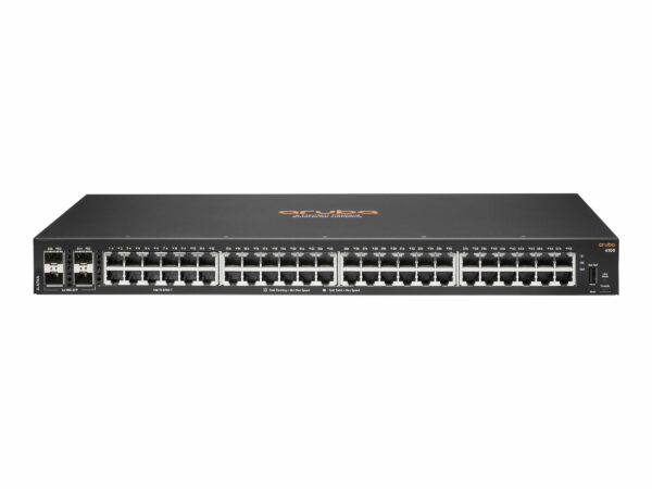 HPE Aruba 6100 48G 4SFP+ Switch - switch - 52 ports - managed - rack-mo (JL676A)